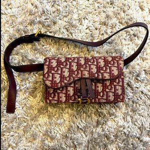 Christian Dior Saddle Belt Pouch